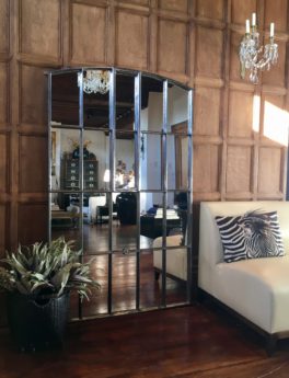 Industrial Hand Polished Architectural Interior Mirror