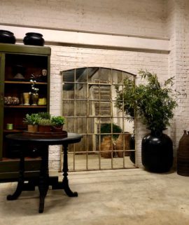 Large Window Industrial Factory Home and Garden Mirror