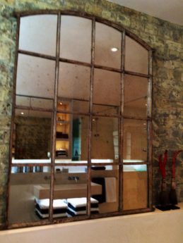 Original Mill Salvaged Window Mirrors