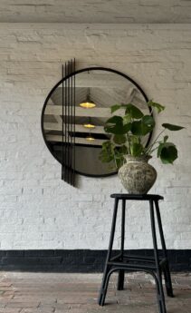 Large Louve Home and Garden Mirror