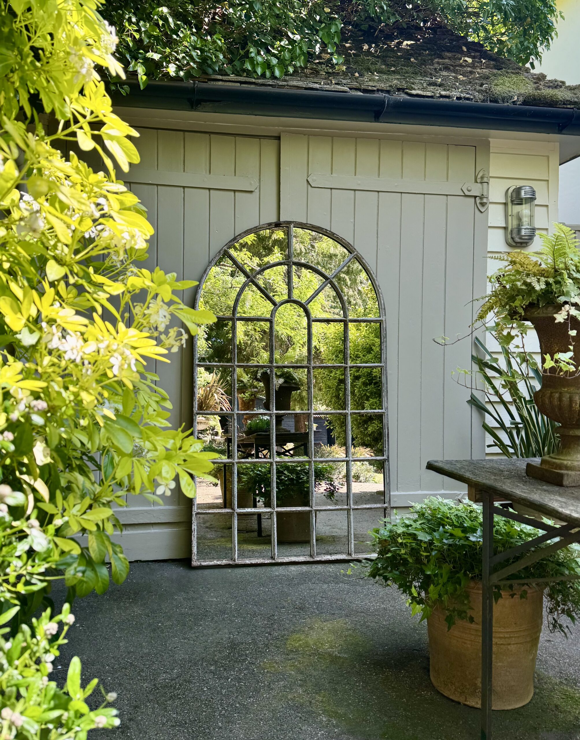 Precious Antique Orangery Arched Mirrors Orangery - antique-mirror